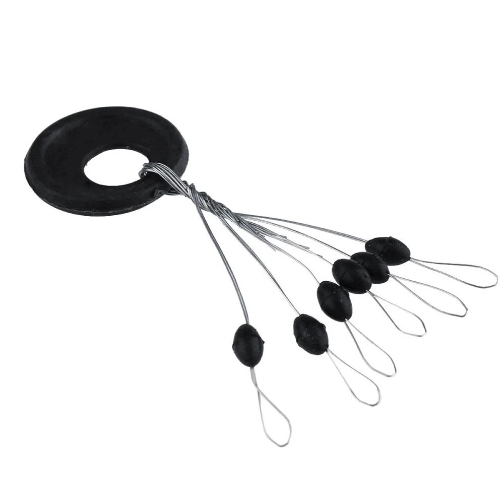 Fishing Lure Spinner - 600Pcs 100 그룹 세트 고무 공간