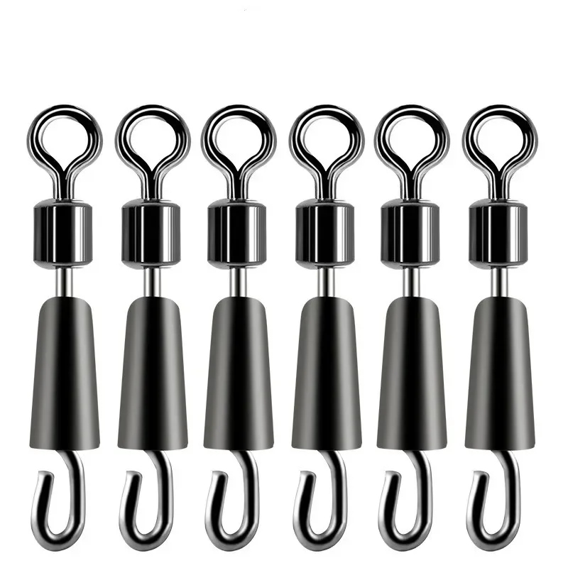 Fishing Lure Accessories - 30-90개 베어링 스위블 낚시 커넥터 스테인레스