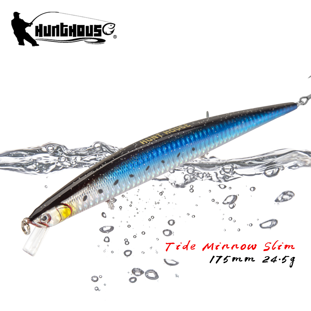 Fishing Lure Topwater - 헌트하우스 타이드 슬림 미노우 175mm 24.5g