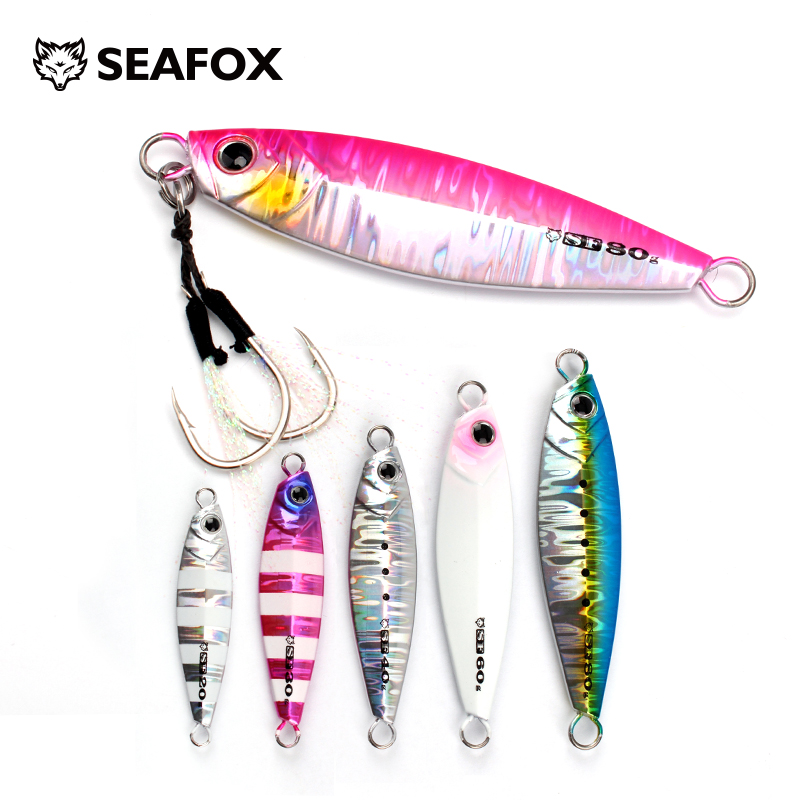 Fishing Lure Spinnerbait - SF10 Japen 금속 캐스트 지그 스푼