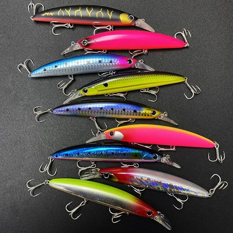 Fishing Lure Topwater - 플로팅 미노우 낚시는 110MM 20g 바다