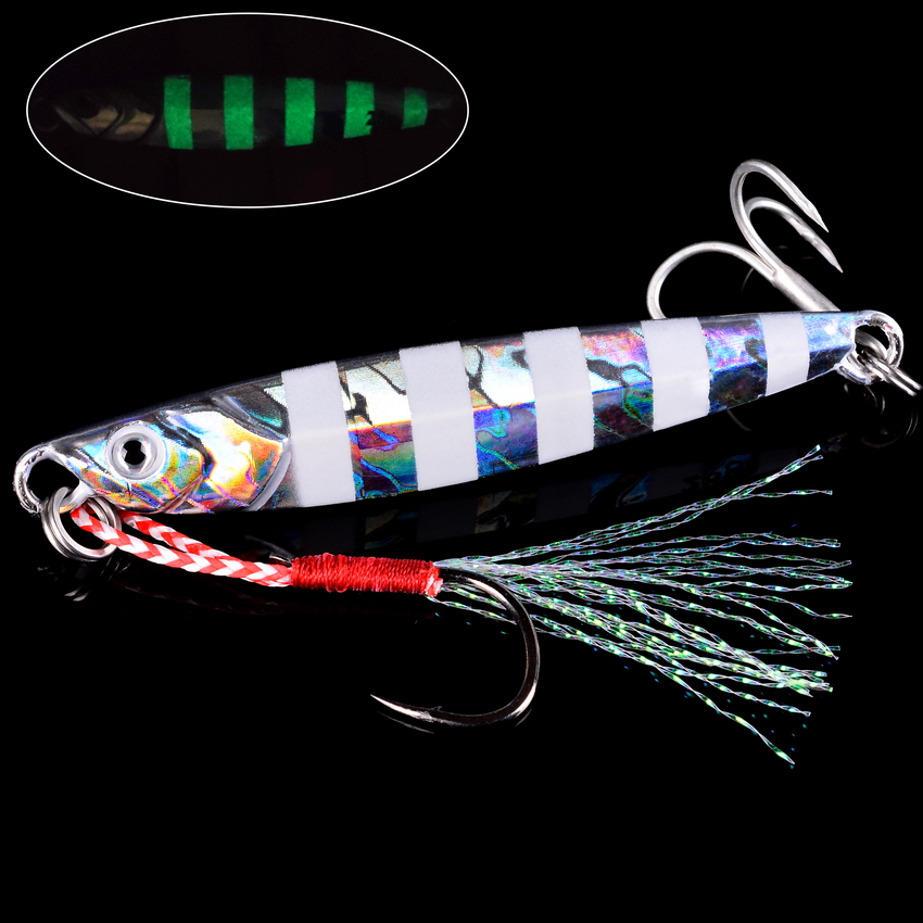 10pcs 금속 지그 7g 10g 14g 17g 21g - Fishing Lure Spoon 리뷰 및 가격