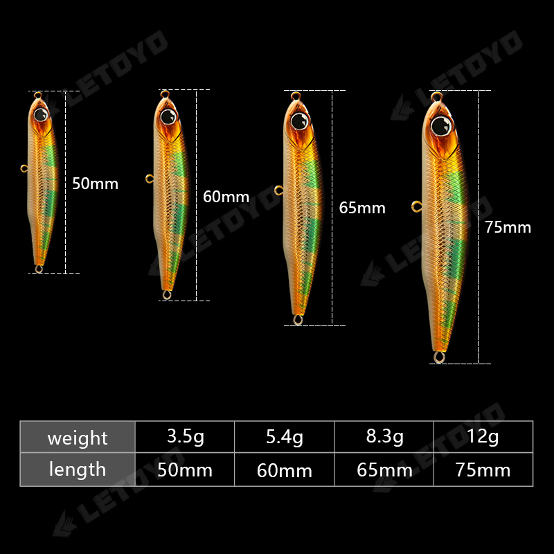 레토요 싱킹 펜슬 17g 12g-3.5g 인조 미끼 하 - Fishing Lure Swimbait 리뷰 및 가격