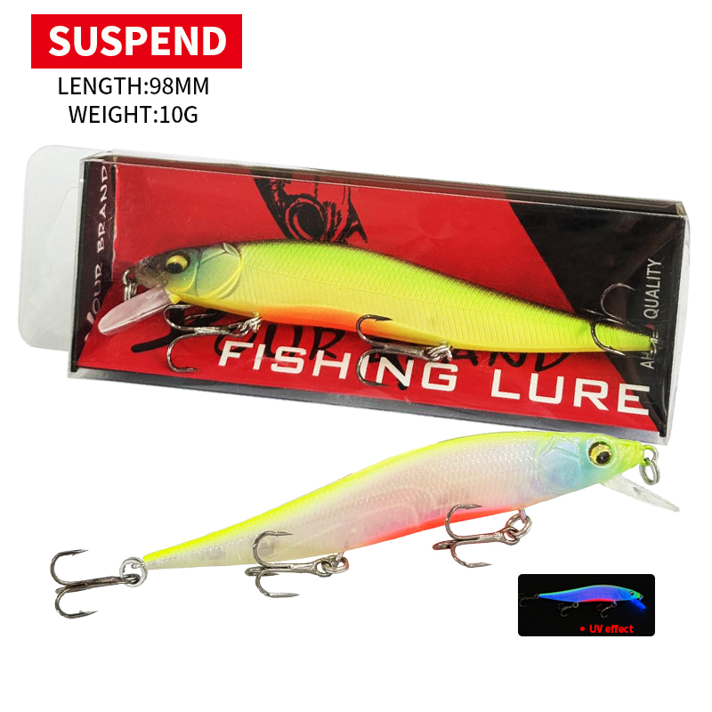 98MM 10G 서스펜딩 미노우 저크베이트 오로라 98 - Fishing Lure Jerkbait 리뷰 및 가격