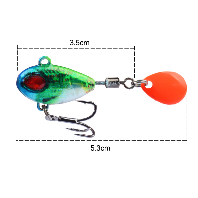 스푼 스피너 베이트 싱킹 워블러 미끼 메탈 지그 VIB - Fishing Lure Spoon 리뷰 및 가격