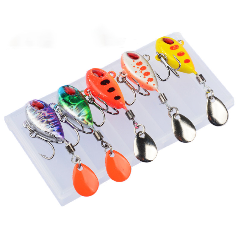 스푼 스피너 베이트 싱킹 워블러 미끼 메탈 지그 VIB - Fishing Lure Spoon 리뷰 및 가격