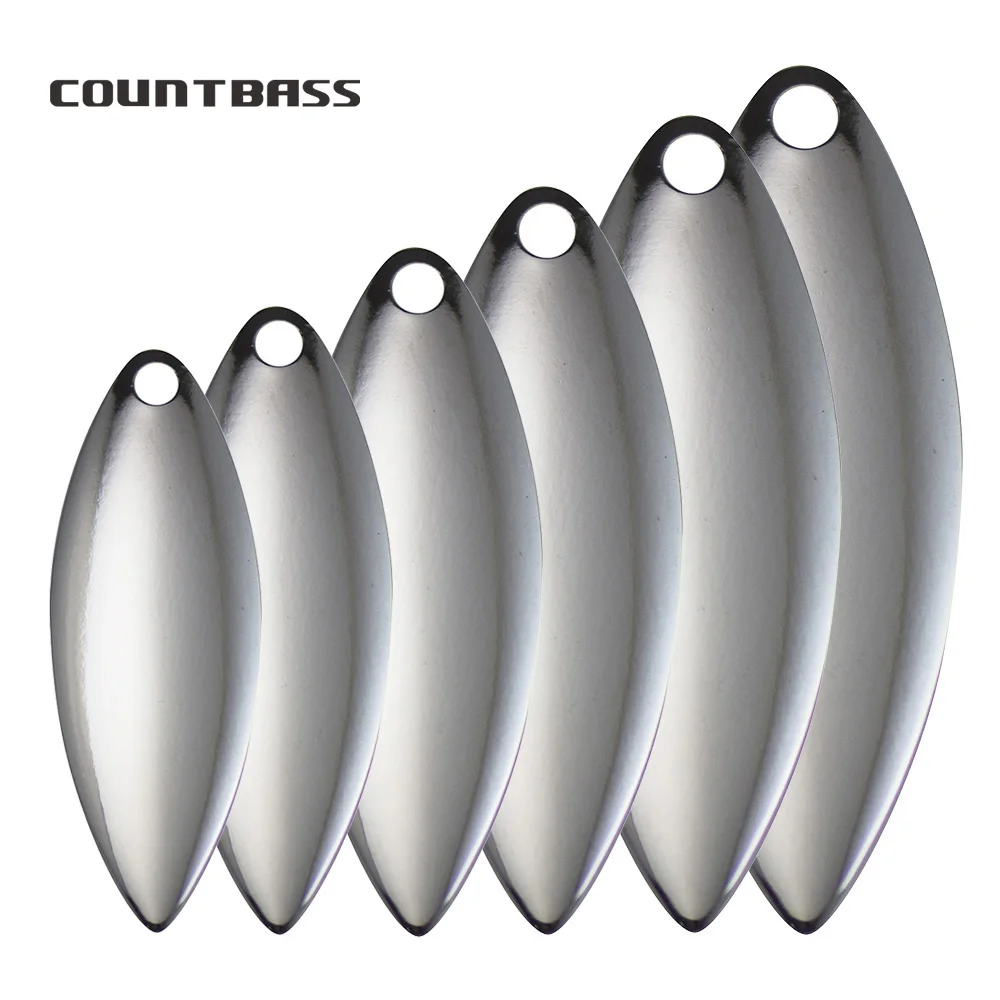 Countbass 50pcs 크기 1-6 니켈 강철 버 - Fishing Lure Spinner 리뷰 및 가격