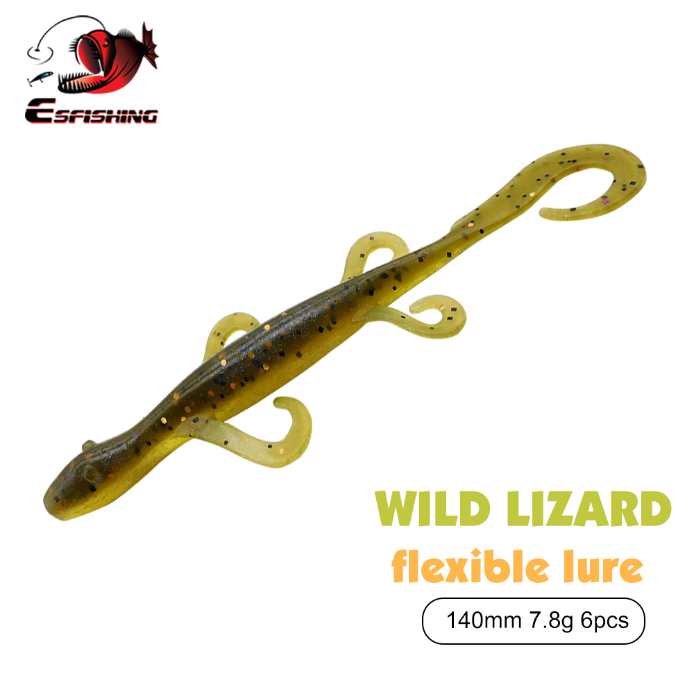 ESFISHING 낚시 루어 와일드 리자드 140mm  - Fishing Lure Swimbait 리뷰 및 가격